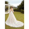 Νυφικό 1222 back ELENASWED